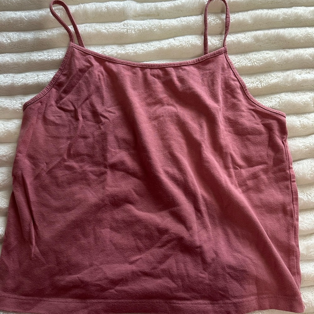 Pink tank top